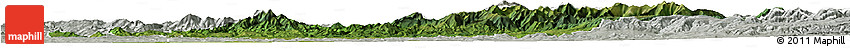Satellite Horizon Map of Bistrita-Nasaud, lighten, semi-desaturated