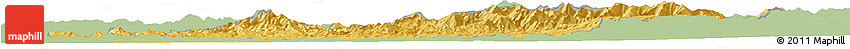Savanna Style Horizon Map of Bistrita-Nasaud, single color outside