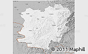 Gray 3D Map of Caras-Severin