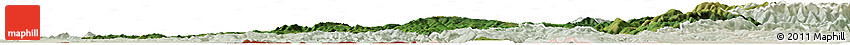 Satellite Horizon Map of Caras-Severin, lighten