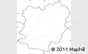 Blank Simple Map of Caras-Severin, no labels