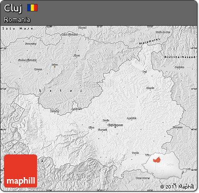 Silver Style Map of Cluj