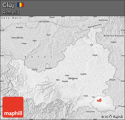 Silver Style Map of Cluj