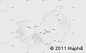 Silver Style Map of Cluj, single color outside
