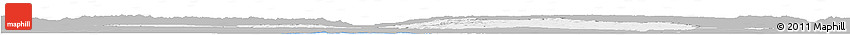 Gray Horizon Map of Olt, single color outside