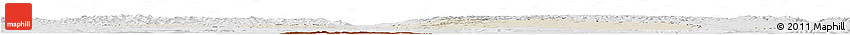 Shaded Relief Horizon Map of Olt, lighten, desaturated