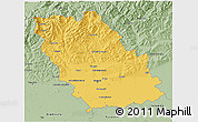 Savanna Style 3D Map of Prahova