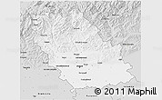 Silver Style 3D Map of Prahova