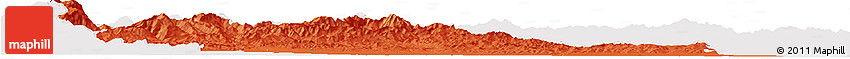 Political Horizon Map of Prahova, cropped outside