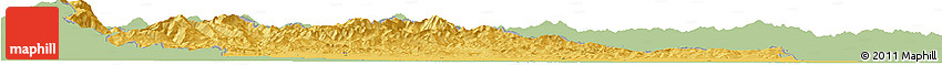 Savanna Style Horizon Map of Prahova, single color outside