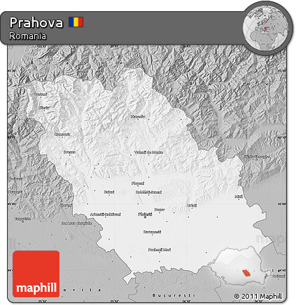 Gray Map of Prahova