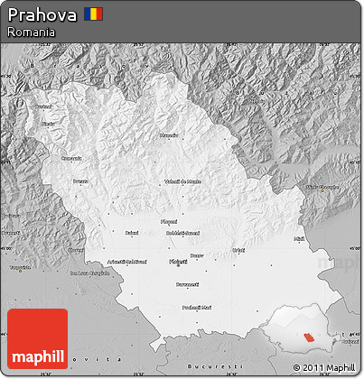Gray Map of Prahova