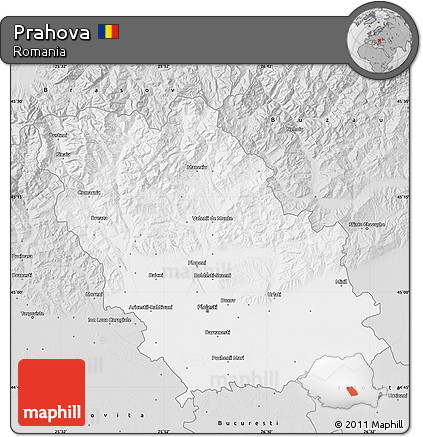Silver Style Map of Prahova