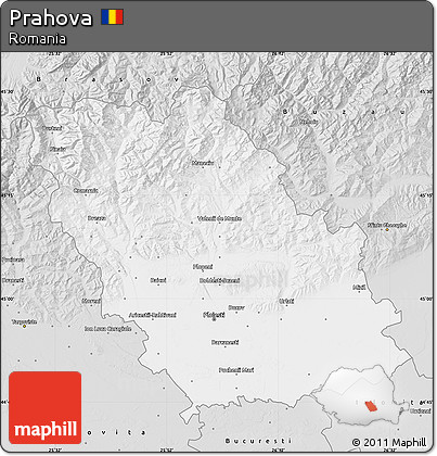 Silver Style Map of Prahova