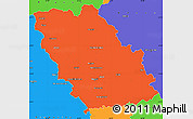 Political Simple Map of Prahova