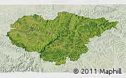 Satellite 3D Map of Salaj, lighten