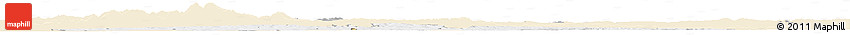 Classic Style Horizon Map of Salaj, single color outside