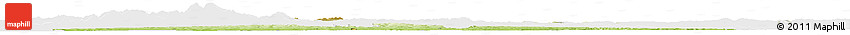 Physical Horizon Map of Salaj, single color outside
