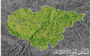 Satellite Map of Salaj, desaturated