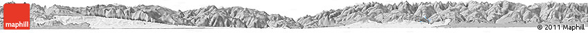 Gray Horizon Map of Sibiu