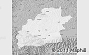 Gray Map of Sibiu