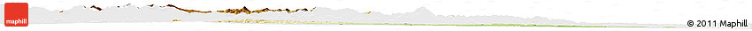 Physical Horizon Map of Suceava, single color outside