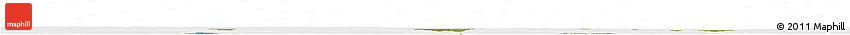 Satellite Horizon Map of Teleorman, single color outside