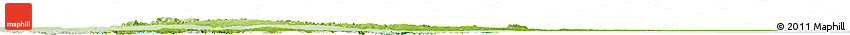 Physical Horizon Map of Tulcea, lighten