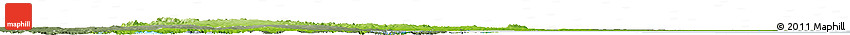 Physical Horizon Map of Tulcea, semi-desaturated