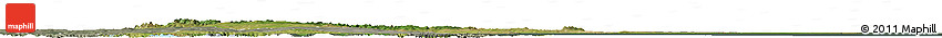 Satellite Horizon Map of Tulcea, semi-desaturated