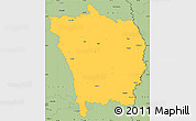 Savanna Style Simple Map of Vaslui