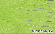 Physical 3D Map of Komarichskiy