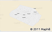 Classic Style 3D Map of Rognedinskiy, single color outside