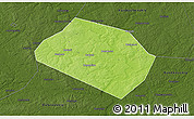 Physical 3D Map of Rognedinskiy, darken