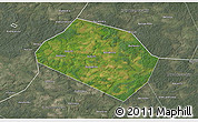 Satellite 3D Map of Rognedinskiy, semi-desaturated