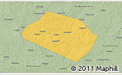 Savanna Style 3D Map of Rognedinskiy
