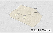 Shaded Relief 3D Map of Rognedinskiy, lighten, desaturated