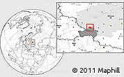 Blank Location Map of Rognedinskiy, highlighted parent region, highlighted grandparent region