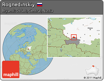 Savanna Style Location Map of Rognedinskiy, highlighted parent region, highlighted grandparent region