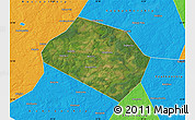 Satellite Map of Rognedinskiy, political outside