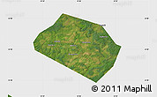 Satellite Map of Rognedinskiy, single color outside