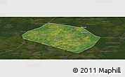 Satellite Panoramic Map of Rognedinskiy, darken