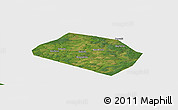 Satellite Panoramic Map of Rognedinskiy, single color outside