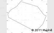 Blank Simple Map of Rognedinskiy, cropped outside, no labels