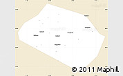 Classic Style Simple Map of Rognedinskiy, single color outside