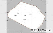 Gray Simple Map of Rognedinskiy, cropped outside