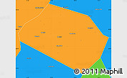 Political Simple Map of Rognedinskiy