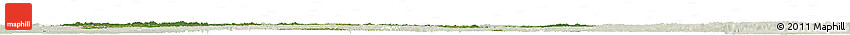 Satellite Horizon Map of Central, lighten