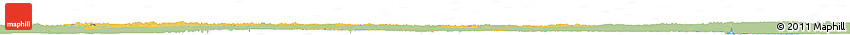 Savanna Style Horizon Map of Central, single color outside