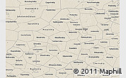 Shaded Relief 3D Map of Kaluga Oblast